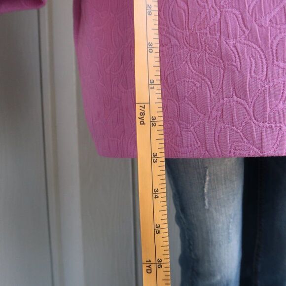 Sag Harbor Lavender Long Blazer - Picture 8 of 8